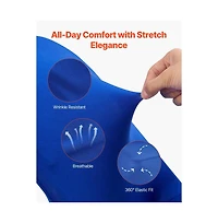 Slickblue Stretch Chair Covers Set of 50, Polyester Spandex for Weddings, Parties & Banquets