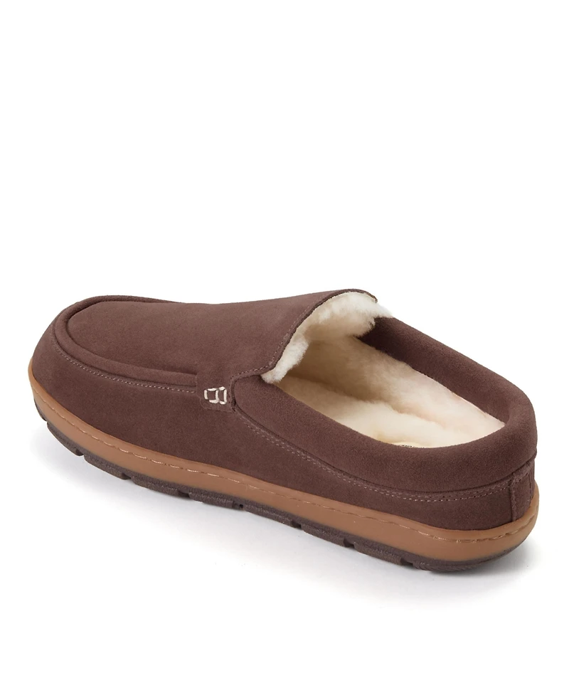 Dearfoams Men's Melbourne Rugged Clog Water Repellent Slippers