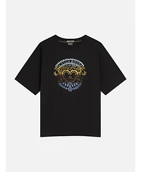 Scotch & Soda Women's Embroidered Loose-Fit T-Shirt