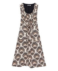 Mint Velvet Women's Floral Print Sleeveless Midi Dress