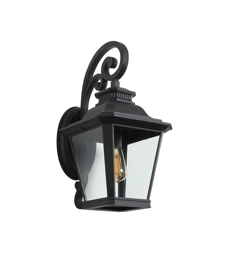 Asagikoiai 21" Farmhouse Outdoor Wall Lantern Light, Aluminum Waterproof Porch Sconce