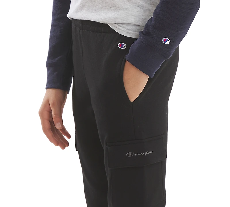 Champion Boys' 8-20 Elastic-Hem Cargo Pants