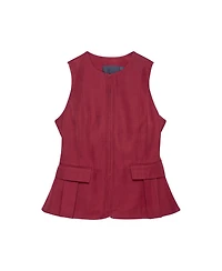 Mint Velvet Women's Tailored Tie Back Waistcoat