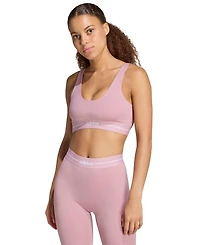 adidas Women's Regular Wireless Scoop Neck Pull-On Sports Bra
