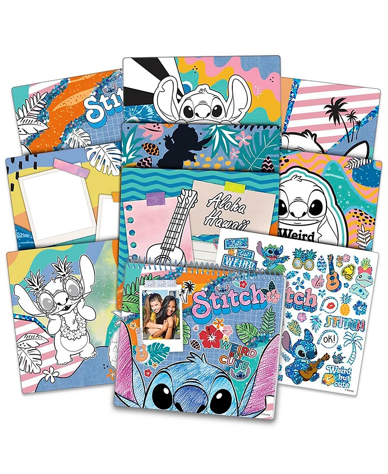Fashion Angels Disney Stitch: Color and Collage Design Set