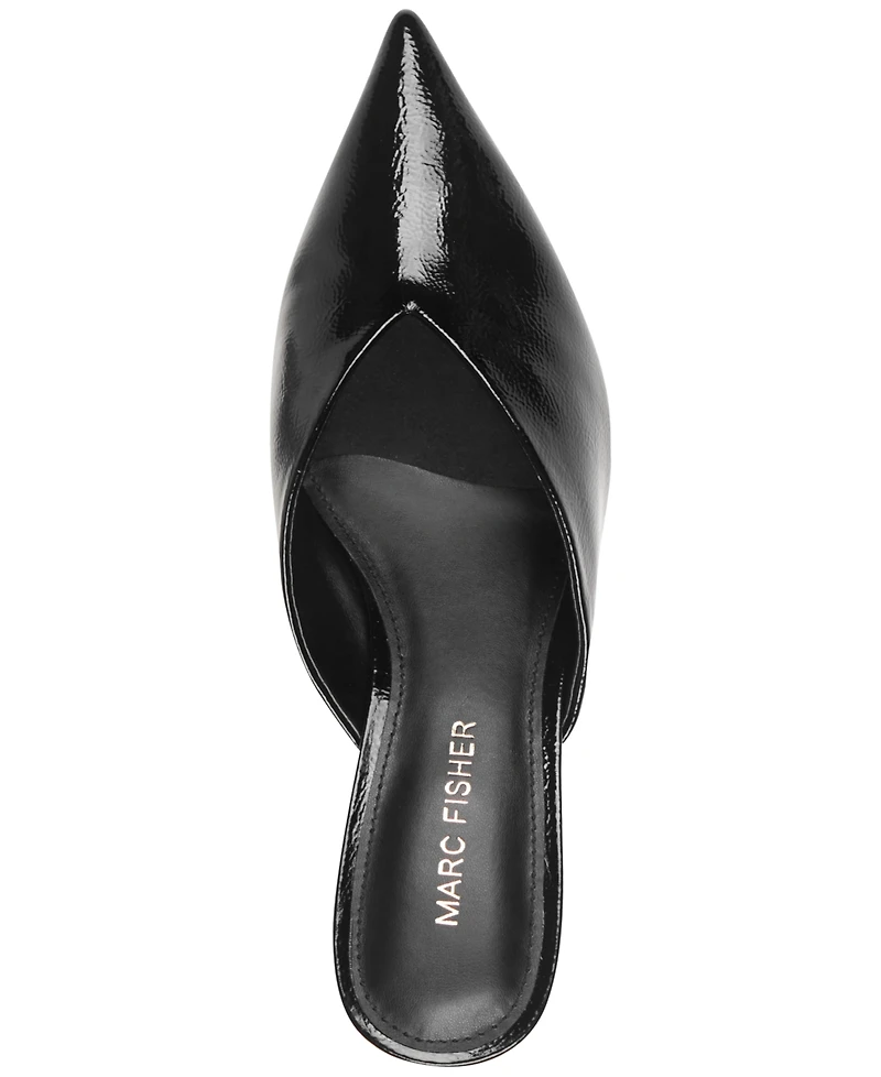 Marc Fisher Women's Aprile Sweatheart Top Line Slip-On Dress Mules