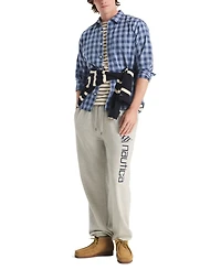Nautica Men's Plaid Long-Sleeve Shirt