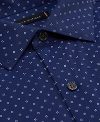 Tommy Hilfiger Men's Performance Stretch Spread Collar Dress Shirt