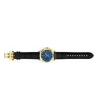 Invicta S.Coifman SC0264 Men's Heritage Chronograph Dial Leather Strap Watch 43mm