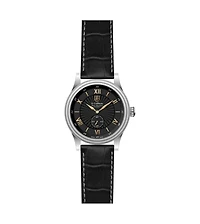 Invicta S.Coifman Men's Heritage Chronograph Dial Leather Strap Watch
