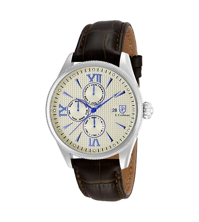Invicta S.Coifman Men's Heritage Chronograph Dial Stainless Steel Bracelet Watch