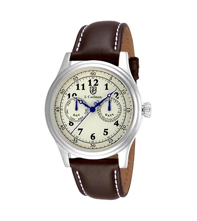 Invicta S.Coifman Men's Heritage Chronograph Dial Stainless Steel Bracelet Watch