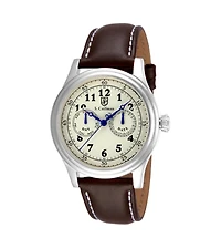 Invicta S.Coifman Men's Heritage Chronograph Dial Stainless Steel Bracelet Watch