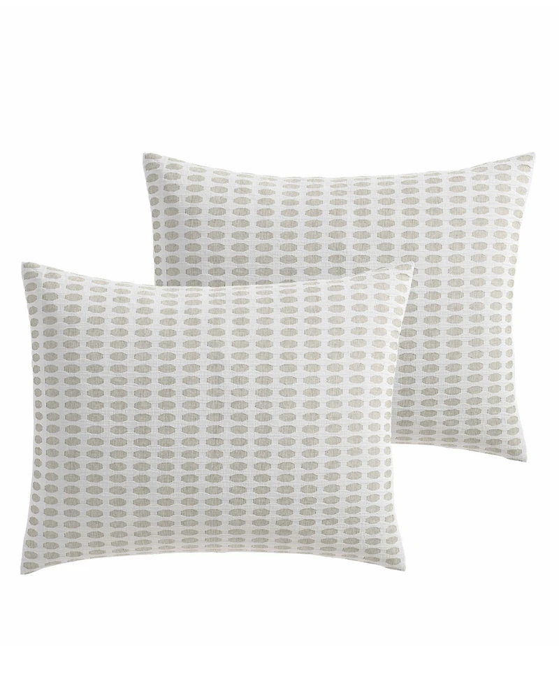 Palm Aire Selena Geometric 3-Piece Comforter Set