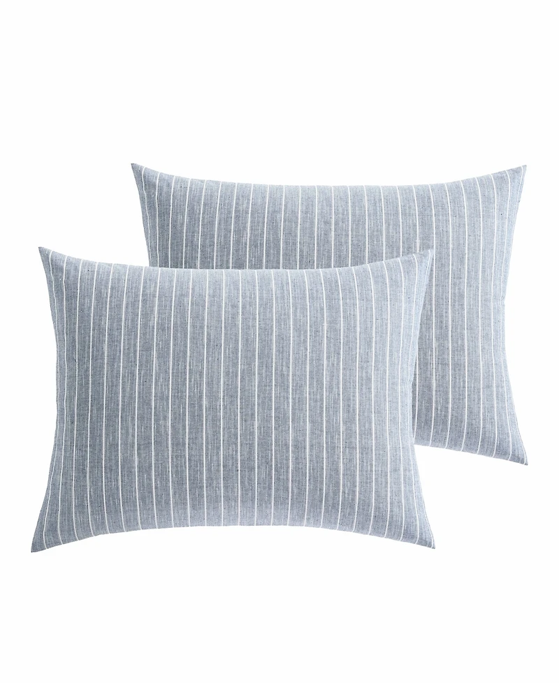 Palm Aire Jackson Stripe Cotton 3-Piece Comforter Set