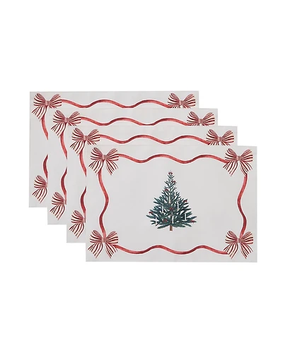 Avanti Heirloom Noel Placemats, Set of 4