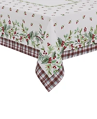 Avanti Holly Plaid Rectangle Tablecloth, 60" x 84"