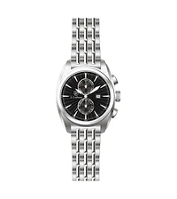 Invicta S.Coifman Men's Chronograph Dial Leather Strap Watch
