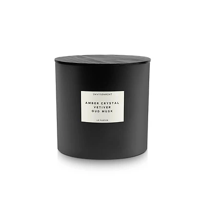 Environment 55oz Candle Inspired by Baccarat Rouge 540 - Amber Crystal | Vetiver | Oud Musk