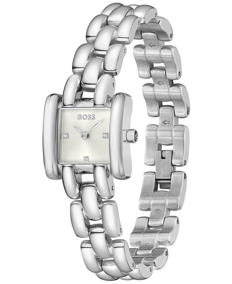 Hugo Boss Women's Violet Quartz Stainless Steel Watch 21mm