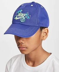 Big Boys and Girls Nike Blue Fruit Club Adjustable Hat