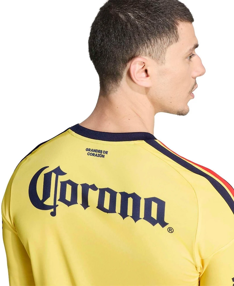 adidas Men's Black Club America 2026/27 Home Replica Long Sleeve Jersey