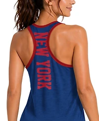 G-iii 4Her by Carl Banks Women's Royal New York Giants Tater Ii Racerback Tank Top