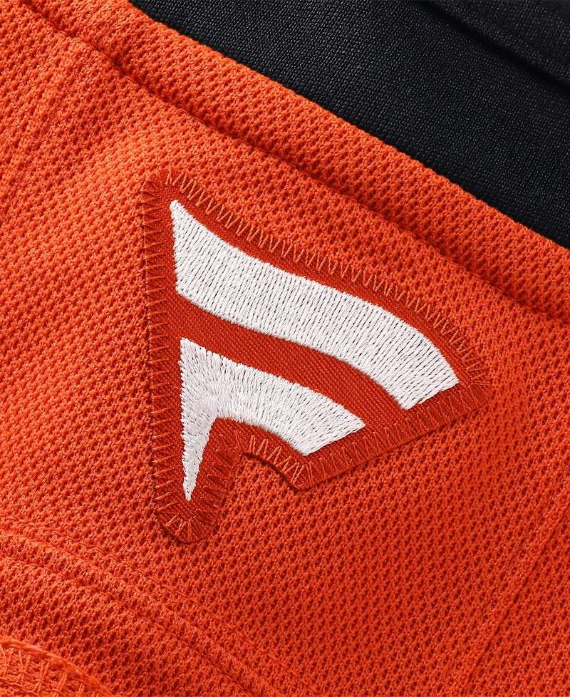 Men's Fanatics Beckett Sennecke Orange Anaheim Ducks Home Premium Jersey