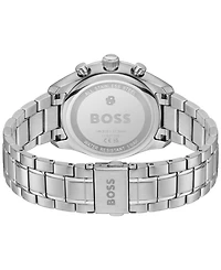 Hugo Boss Men's Grand Prix Quartz Chrono Stainless Steel Watch 38mm
