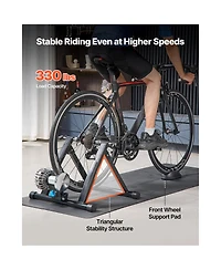 Sevorley Foldable Fluid Bike Trainer Stand for Indoor Cycling, 26-29 in and 700C Wheels