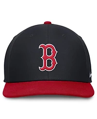 Nike Men's Navy/Red Boston Red Sox Pro Dri-fit Snapback Hat
