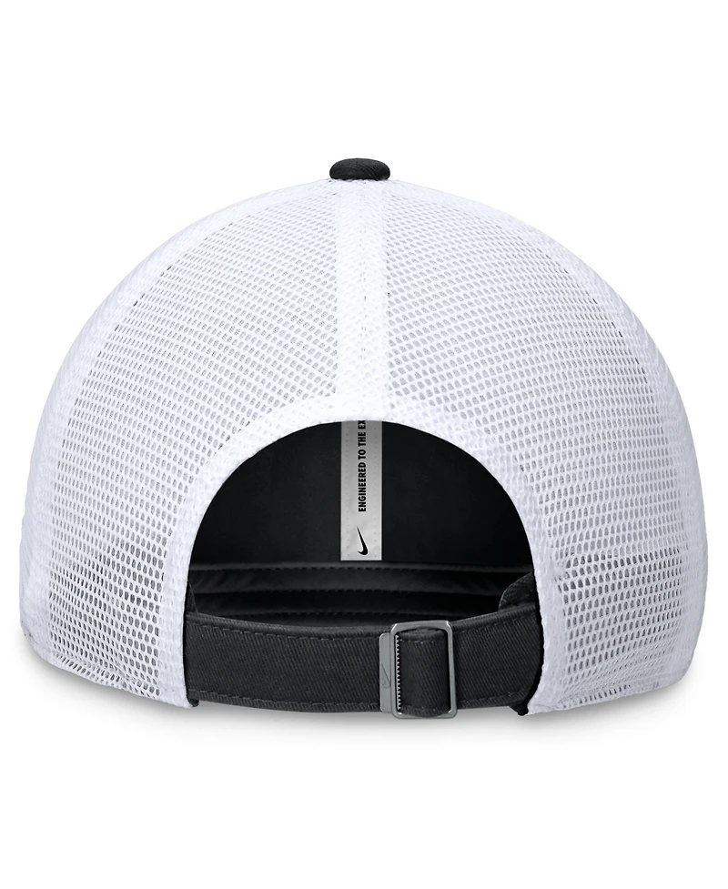 Nike Men's Black Miami Marlins Club Trucker Adjustable Hat