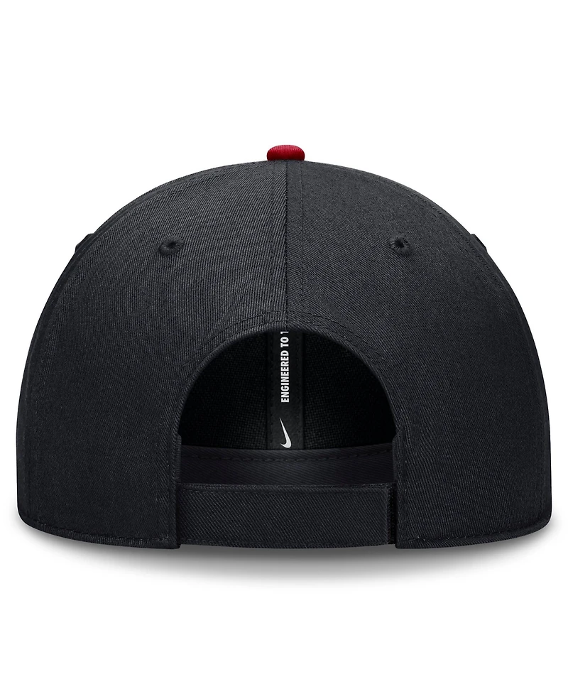 Nike Men's Navy/Red Boston Red Sox Dri-fit Club Adjustable Hat