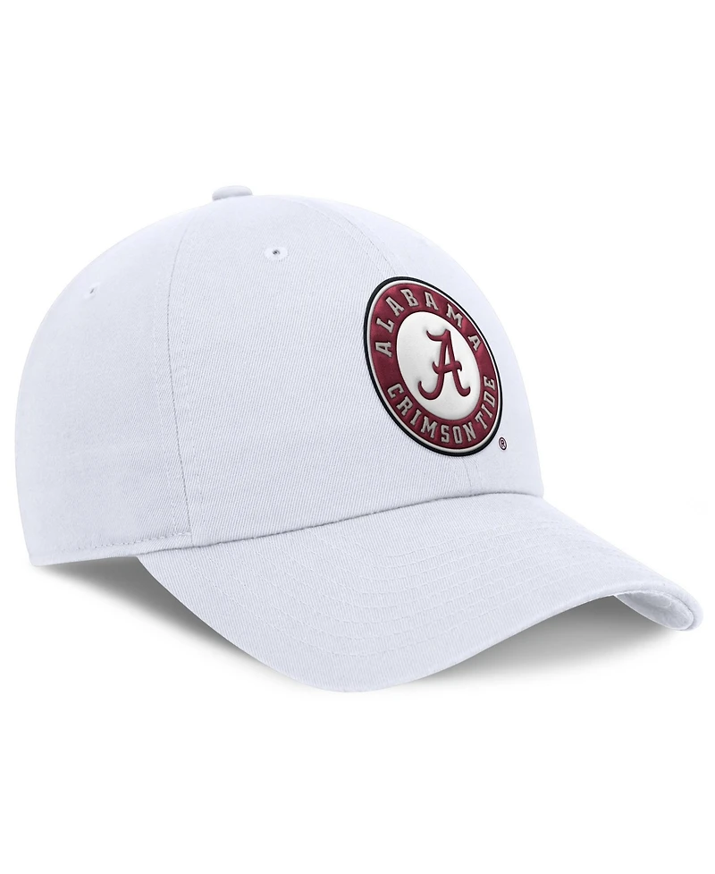 Men's Nike White Alabama Crimson Tide Club Dri-fit Adjustable Hat
