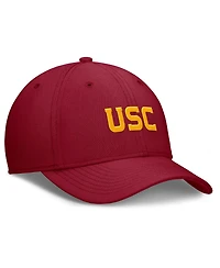 Nike Men's Cardinal Usc Trojans Rise SwooshFlex Dri-fit Hat
