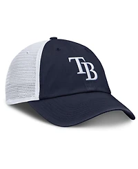 Men's Nike Navy/White Tampa Bay Rays Club Trucker Adjustable Hat