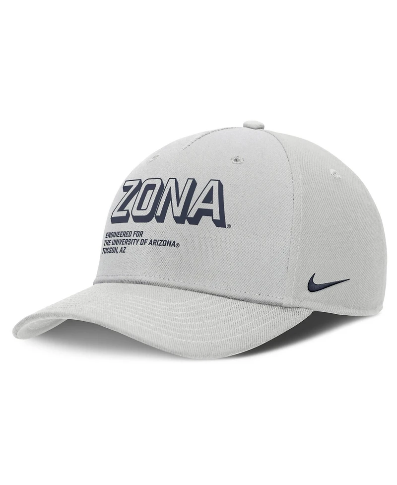Nike Men's Gray Arizona Wildcats 2025 Sideline Dust Pinched Rise Adjustable Hat