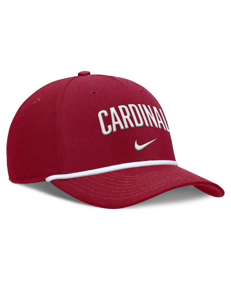 Men's Nike Cardinal Stanford Cardinal Rise Campus Adjustable Hat