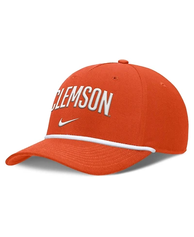Men's Nike Orange Clemson Tigers Rise Campus Adjustable Hat