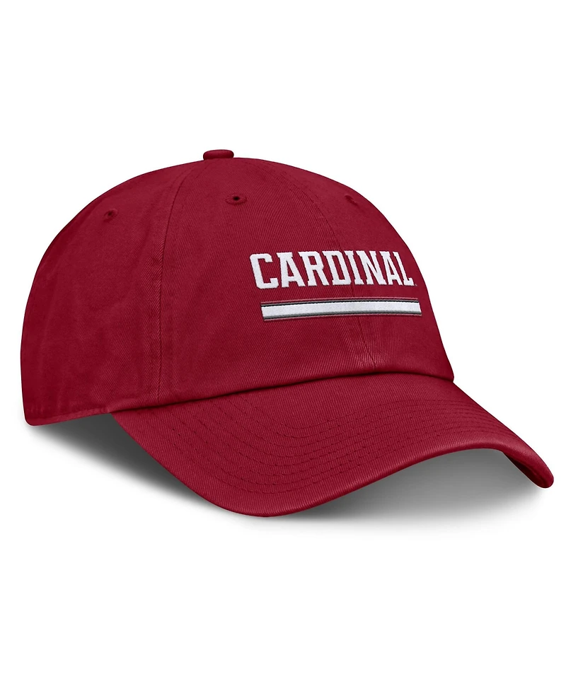 Men's Nike Cardinal Stanford Cardinal Club Campus Adjustable Hat