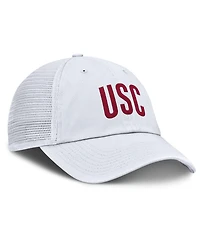 Nike Men's White Usc Trojans Club Campus Trucker Adjustable Hat