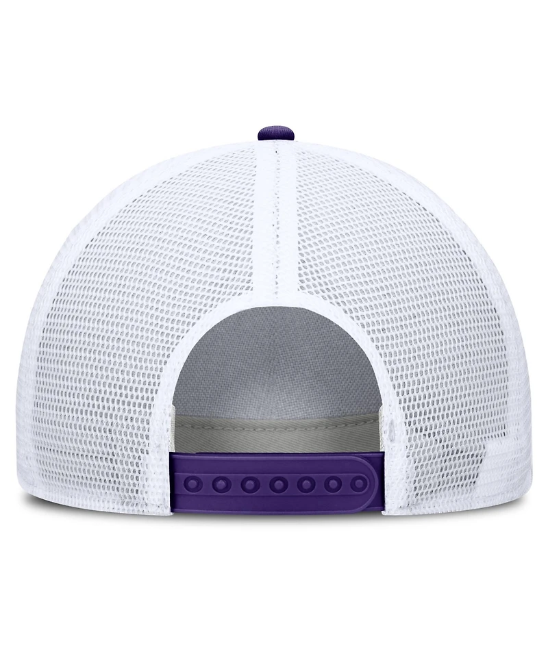 Nike Men's and Women's White Lsu Tigers Country Club Golfin' Rise Trucker Adjustable Hat