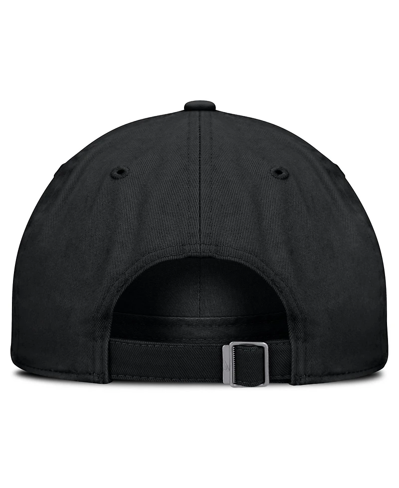 Men's Nike Black Cincinnati Reds Cooperstown Club Adjustable Hat