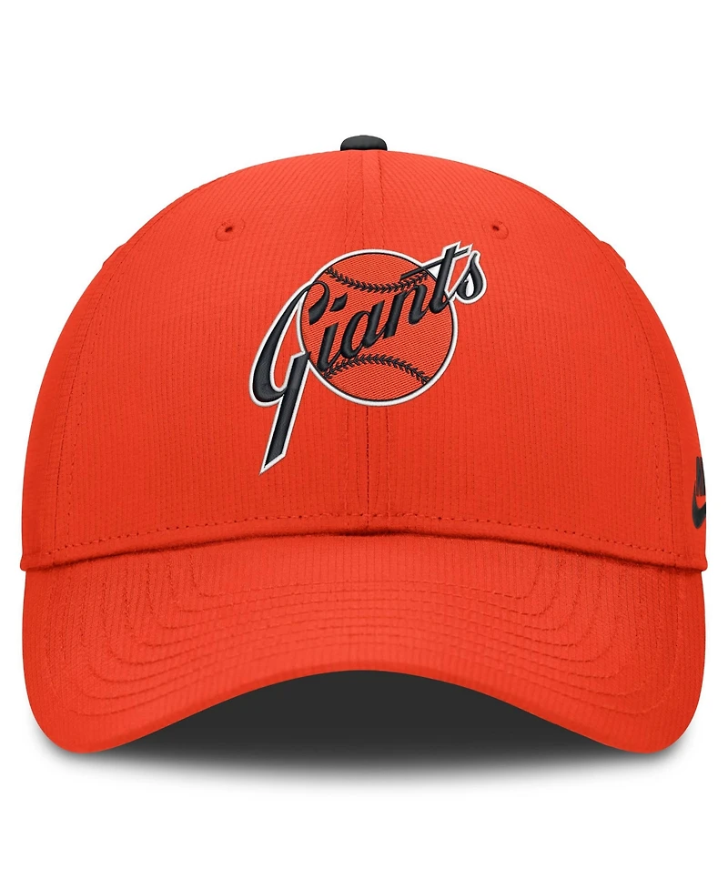Men's Nike Orange San Francisco Giants Cooperstown Club Dri-fit Adjustable Hat