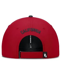 Men's Nike Red California Angels Cooperstown Collection Club Dri-fit Adjustable Hat