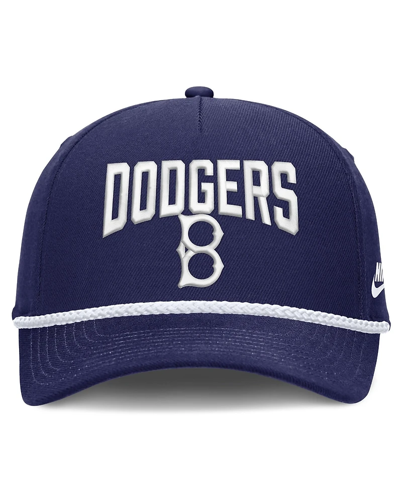 Men's Nike Royal Brooklyn Dodgers Cooperstown Rise Adjustable Hat