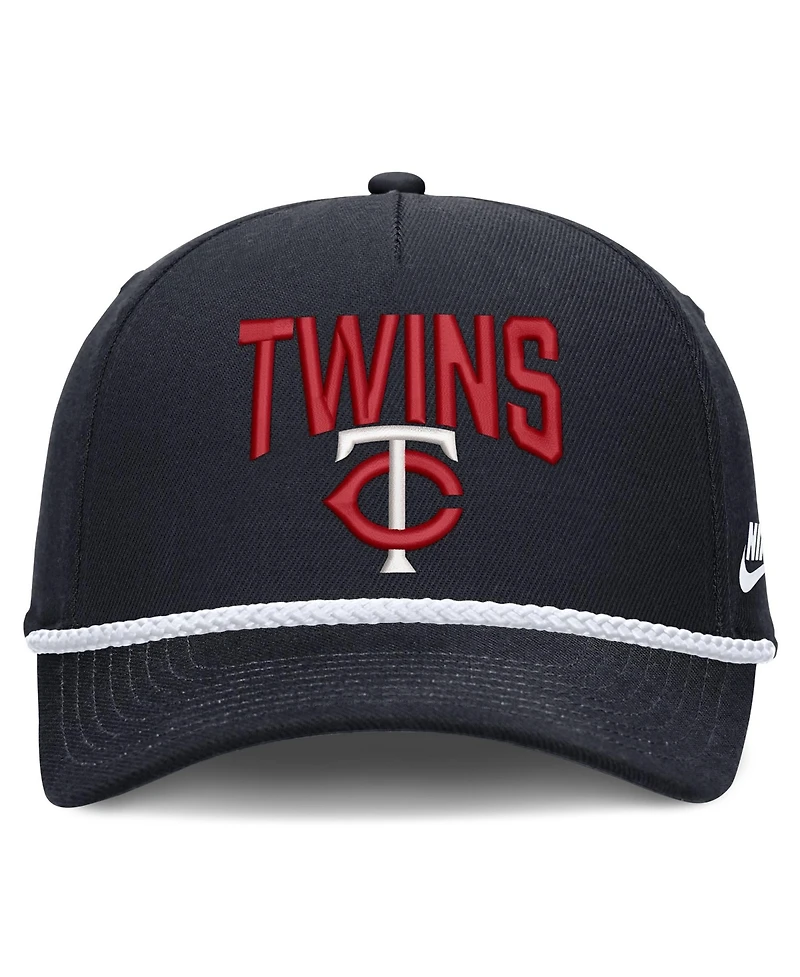 Men's Nike Navy Minnesota Twins Cooperstown Rise Adjustable Hat