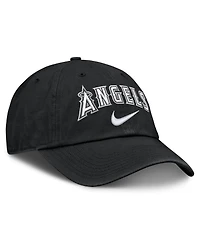 Men's Nike Black Los Angeles Angels Primetime Club Adjustable Hat