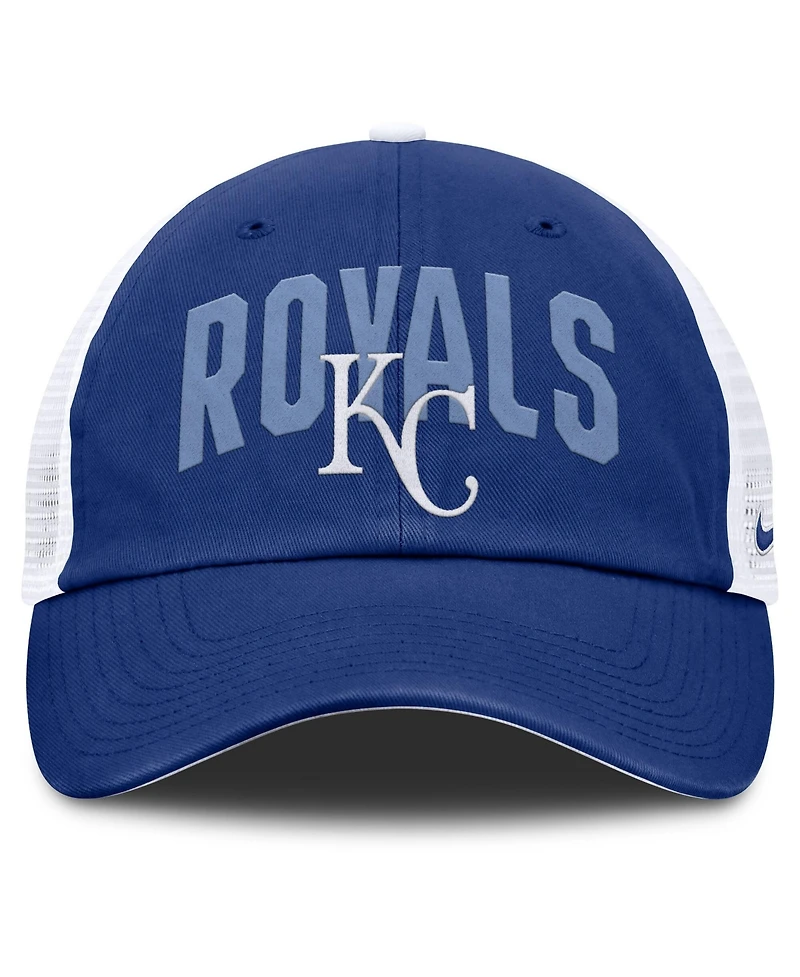 Men's Nike Royal Kansas City Royals Primetime Club Adjustable Trucker Hat