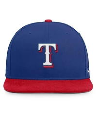 Men's Nike Royal/Red Texas Rangers Primetime Pro Dri-fit snapback Hat